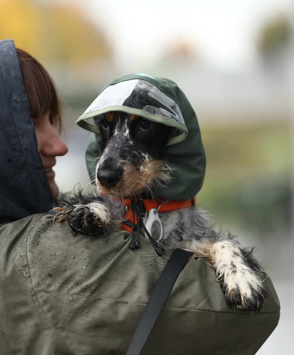 Rain Protection | Waterproof Dog Snood with Visor