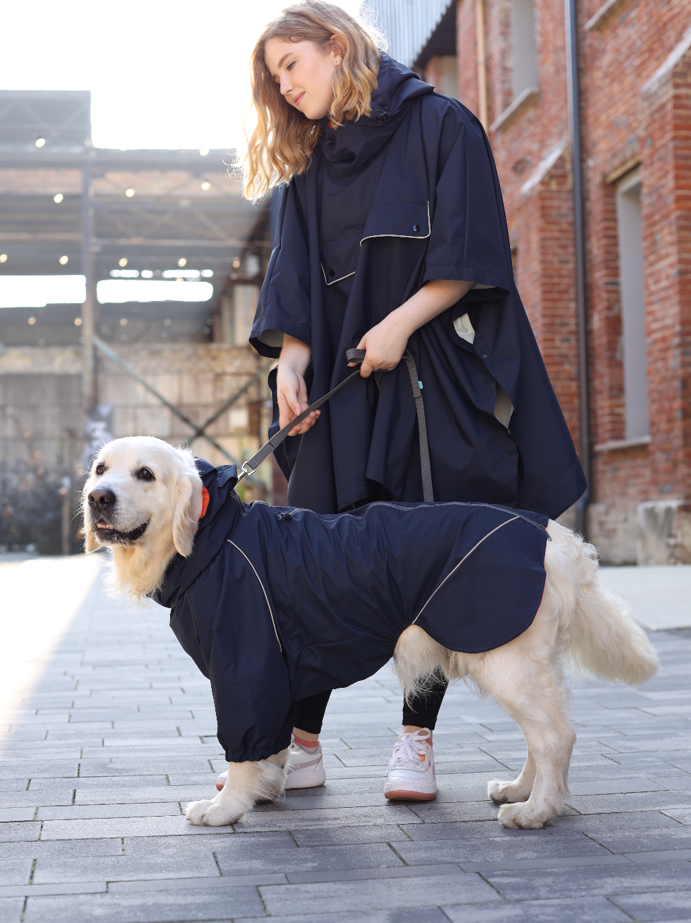Blue Dog Rain Jacket | Waterproof Membrane Coat, No Hind Legs