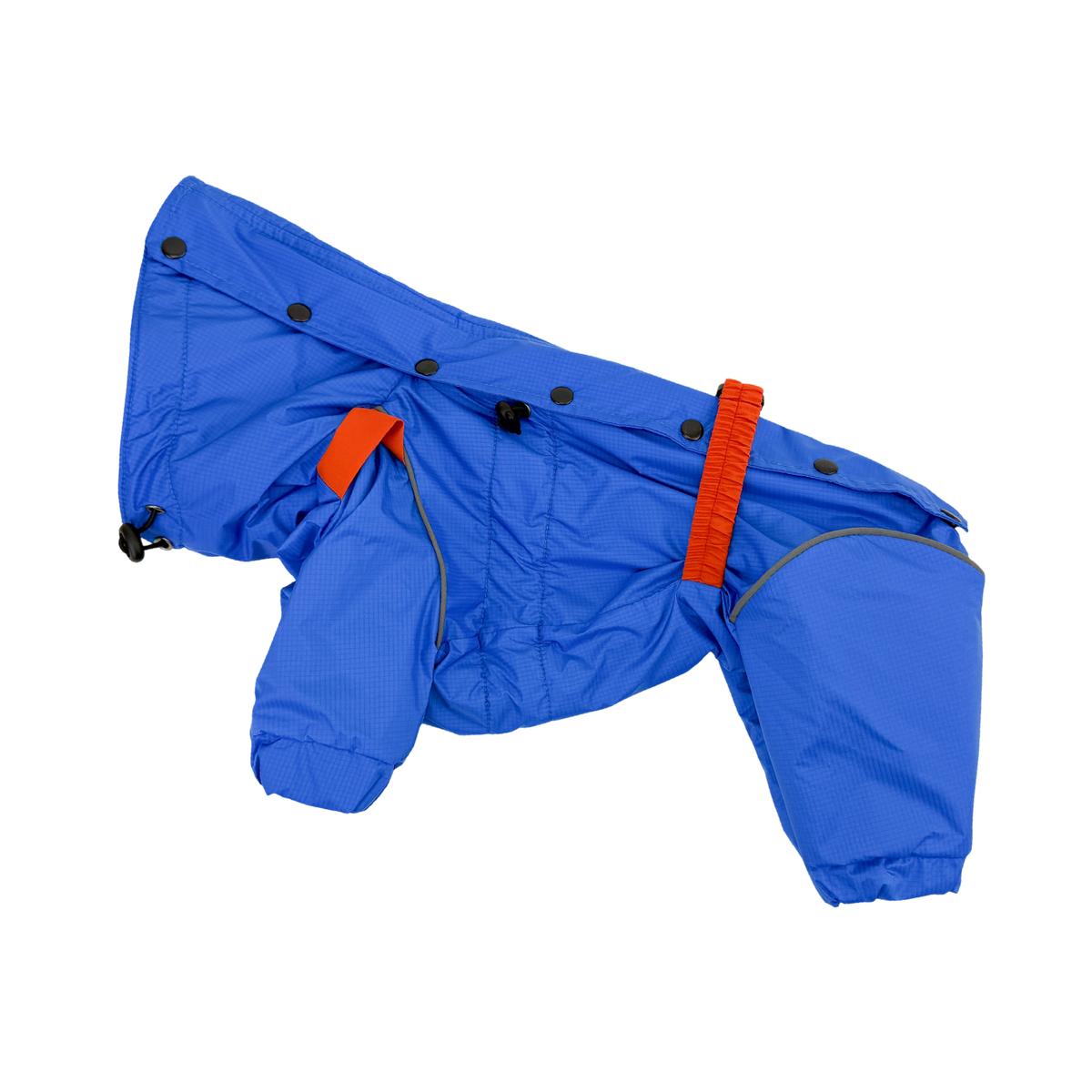 Waterproof Dog Raincoat "Perfect Match Blue" | 29 Sizes