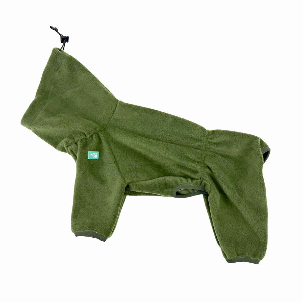 Fleece Dog Romper November & Hygge | Khaki or Coyote Onesie