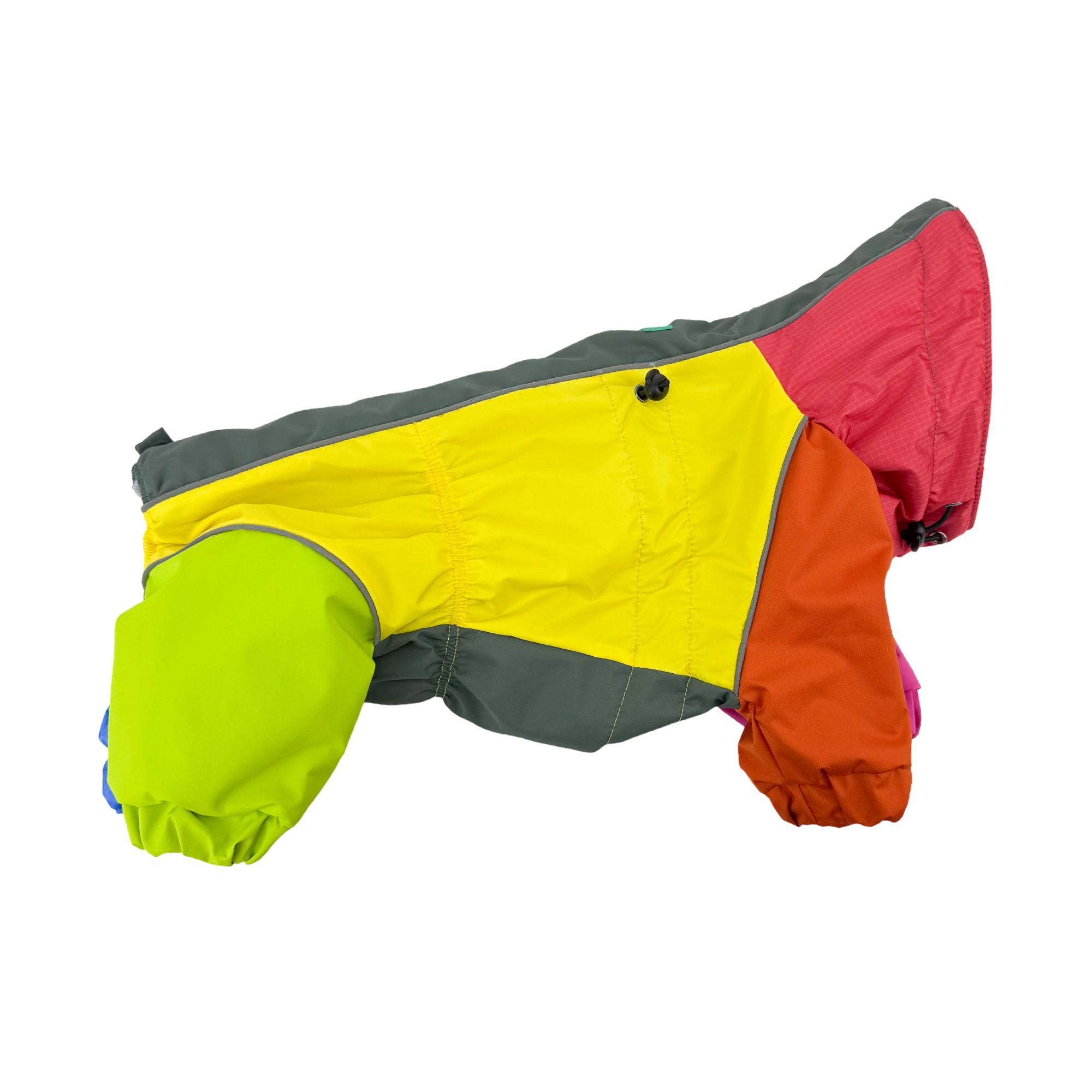 Waterproof Dog Raincoat for All Breeds and Sizes "Colorful"