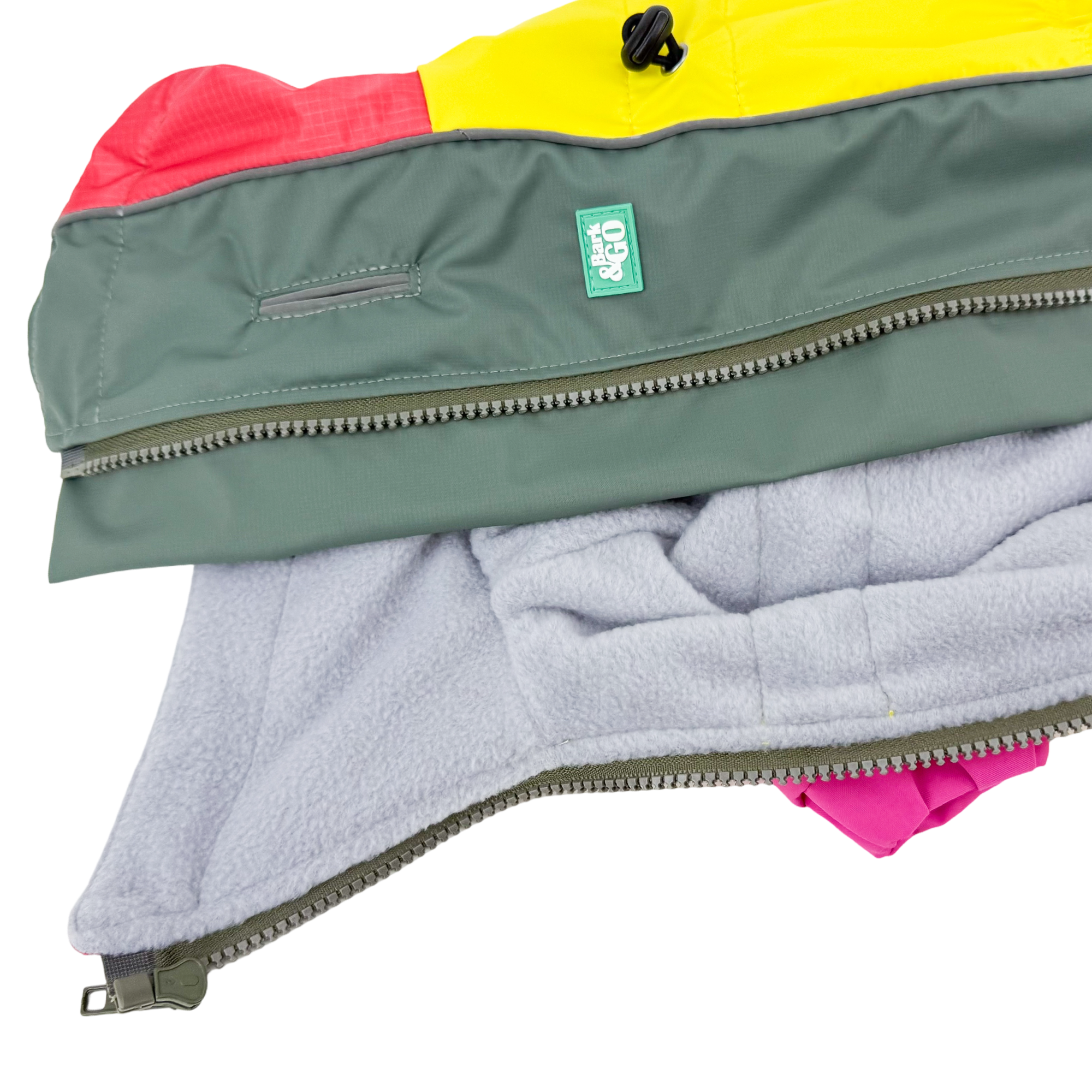 Waterproof Dog Raincoat for All Breeds and Sizes "Colorful"