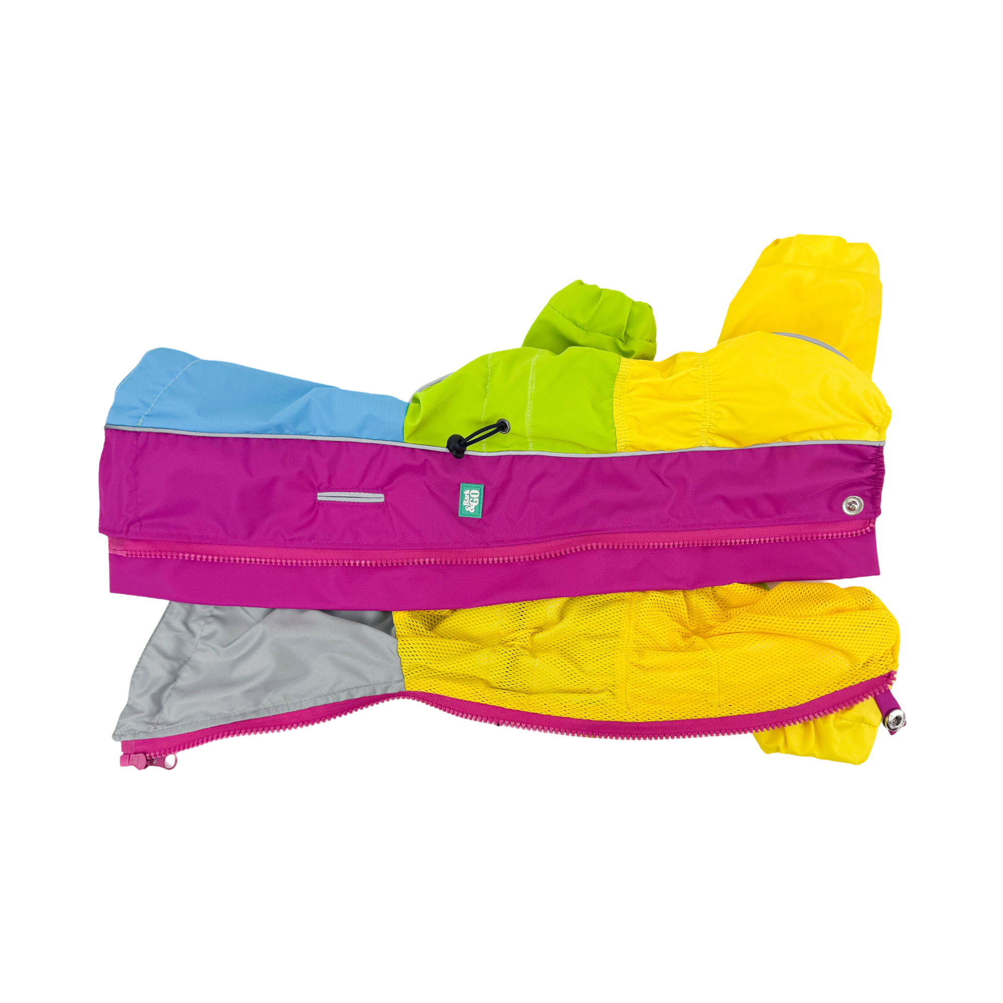 Waterproof Dog Raincoat for All Breeds and Sizes "Fresh"