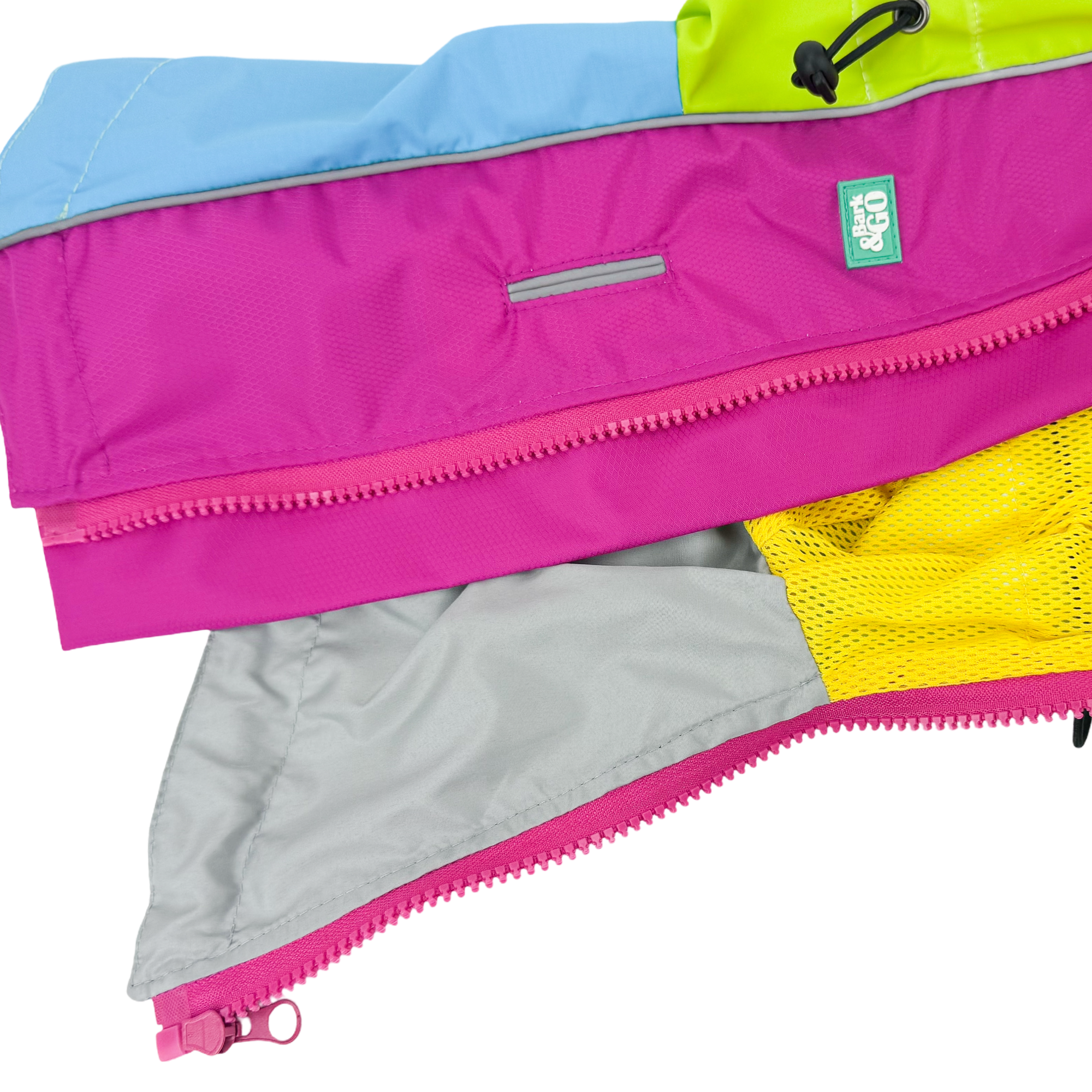 Waterproof Dog Raincoat for All Breeds and Sizes "Fresh"
