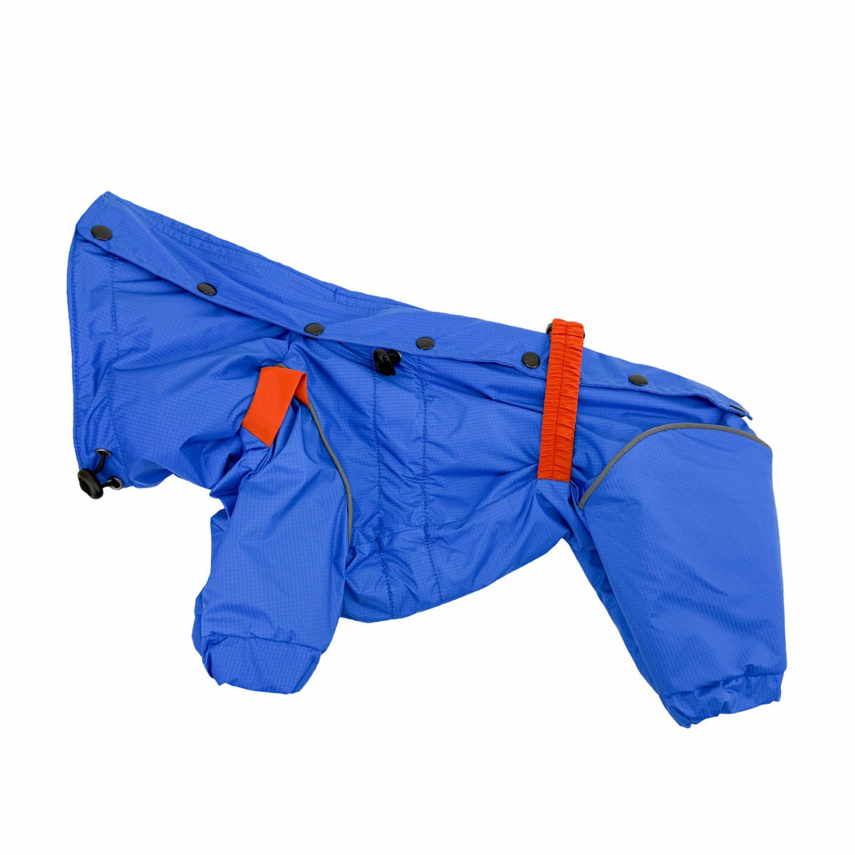 Waterproof Dog Raincoat "Perfect Match Blue" | 29 Sizes