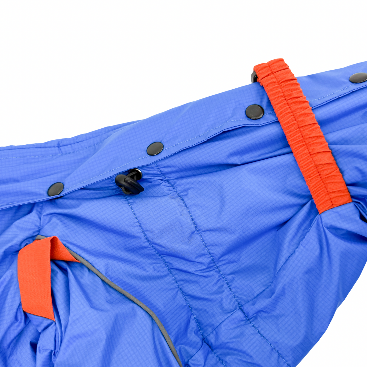 Waterproof Dog Raincoat "Perfect Match Blue" | 29 Sizes