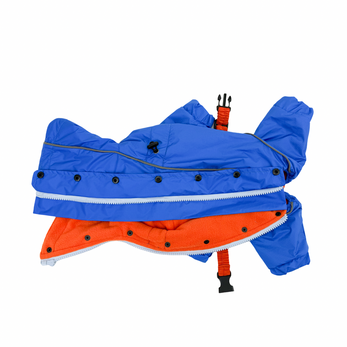 Waterproof Dog Raincoat "Perfect Match Blue" | 29 Sizes